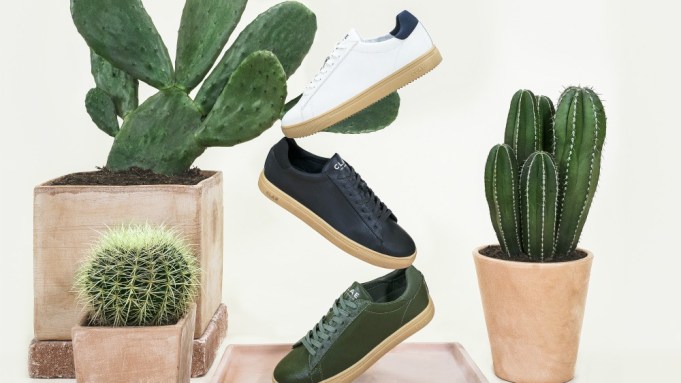 beplay官网娱乐上周五，洛杉矶运动鞋品牌Clae推出了一款系带运动鞋，材质是由Desserto公司在墨西哥种植的仙人掌皮制成。