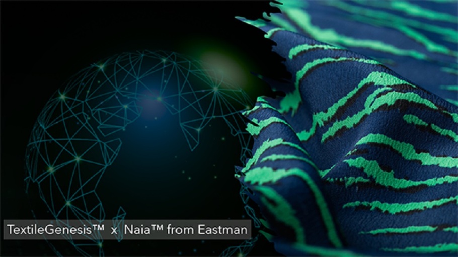 beplay官网娱乐伊士曼,Naia纤维和纱线制造商与TextileGenesis使用区块链技术跟踪Naia的供应链。
