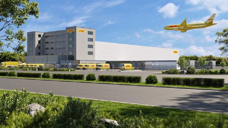 beplay官网娱乐德国DHL快递标志着正式开始为其新的慕尼黑机场设施建设破土动工仪式。