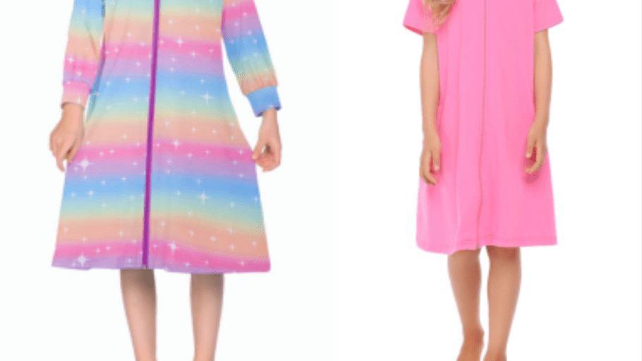 beplay官网娱乐左:召回Ekouaer商店与长袖浴袍,粉红色的彩虹。beplay官网娱乐右:召回Ekouaer商店与短袖浴袍,粉红色。