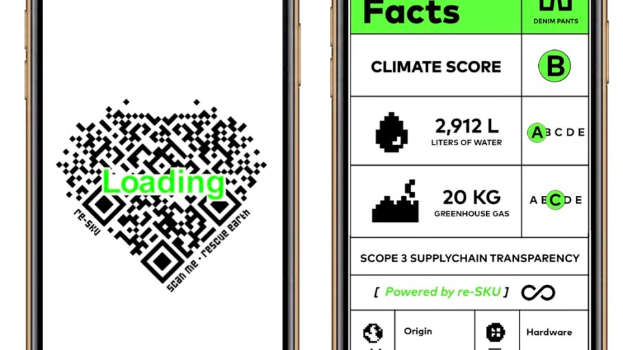 beplay官网娱乐宾夕法尼亚州的手机界面启动re-SKU气候事实碳跟踪软件。