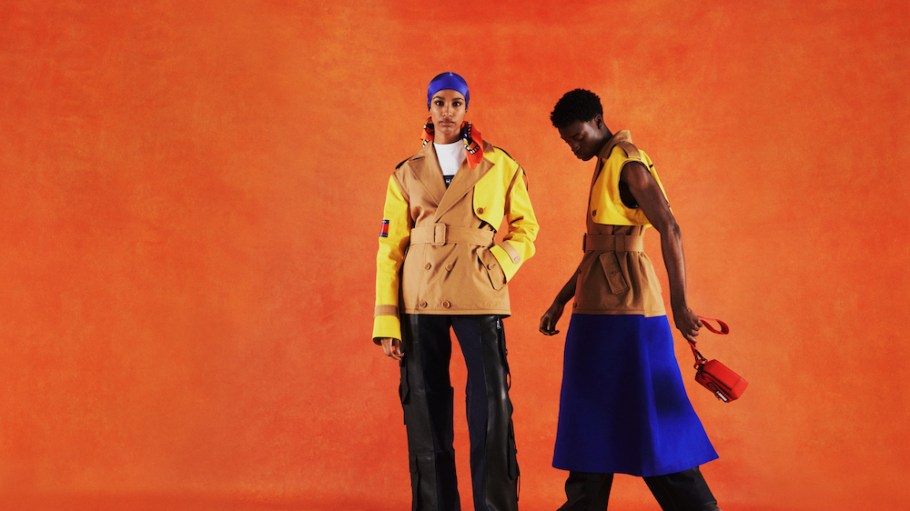 beplay官网娱乐汤米•希尔费格与布鲁克林在时装设计师罗密欧Hunte胶囊合并纽约预科和streetwear集合。